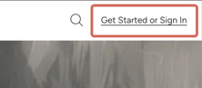 Auf der Website anmelden